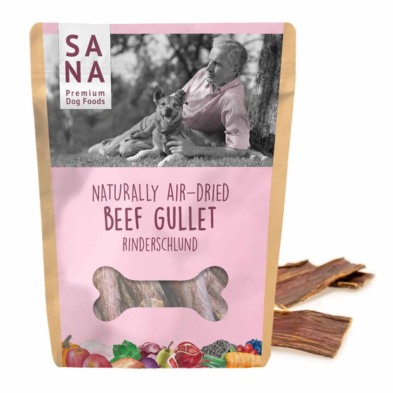 Rinderschlund flach - 350 Gramm