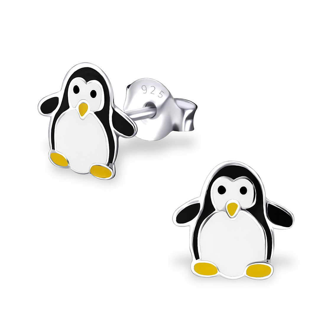 Pinguin Ohrringe aus Silber online kaufen | Monkimau, 14,90 €