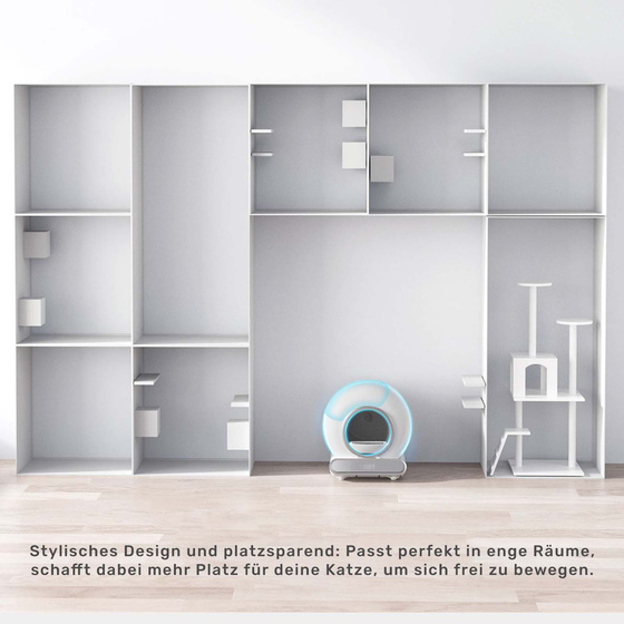 Selbstreinigende Katzentoilette