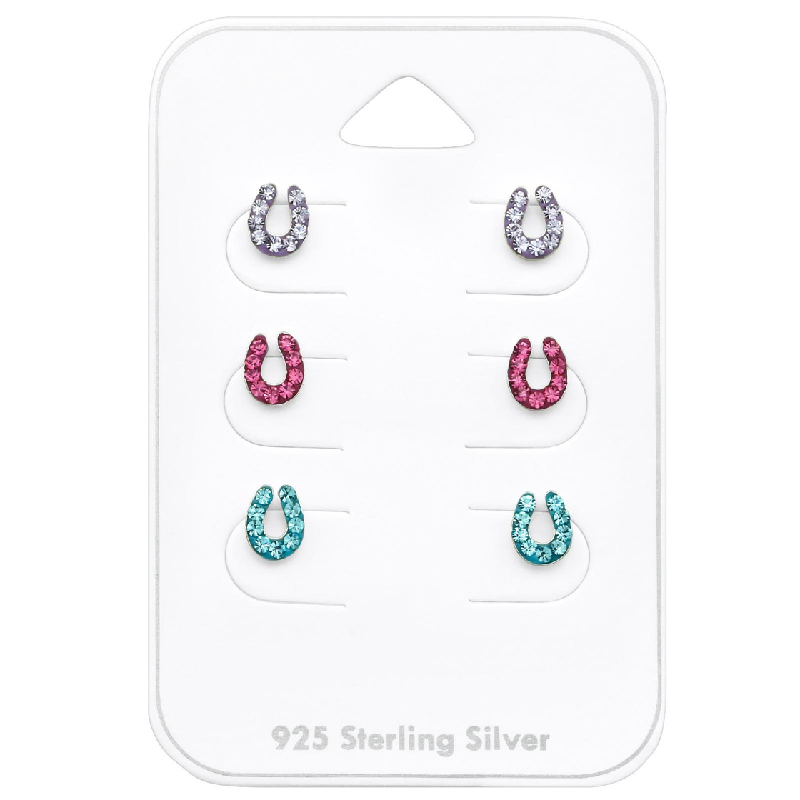Hufeisen Kinder Schmuckset 925 Silber