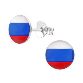 Russische Kinder Ohrringe 925 Silber