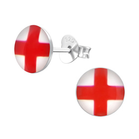 England Kinder Ohrringe 925 Silber