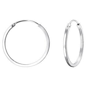 Auf dem Bild zu sehen sind Damen Ohrringe Creolen aus 925...