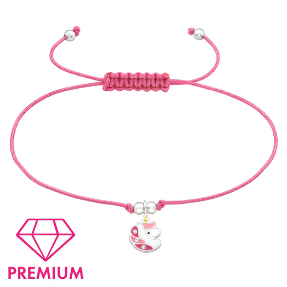 Einhorn Armband fr Kinder aus 925 Silber