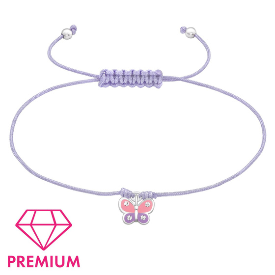 Schmetterling Armband fr Kinder aus 925 Silber