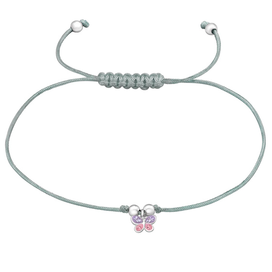 Schmetterling Armband fr Kinder aus 925 Silber