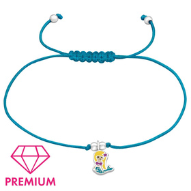 Meerjungfrau Armband für Kinder aus 925 Silber