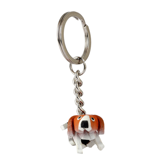 Mini Dackel Schlsselanhnger aus Leder