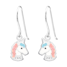 Einhorn Kinder Ohrh�nger Ohrringe 925 Silber