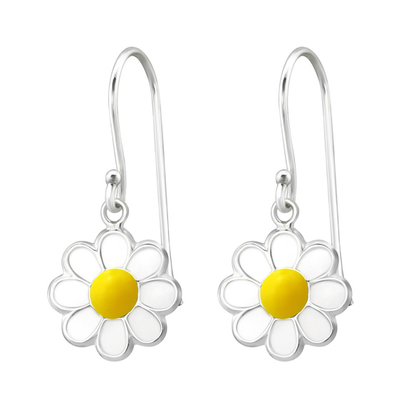 Blume Kinder Ohrhnger Ohrringe 925 Silber