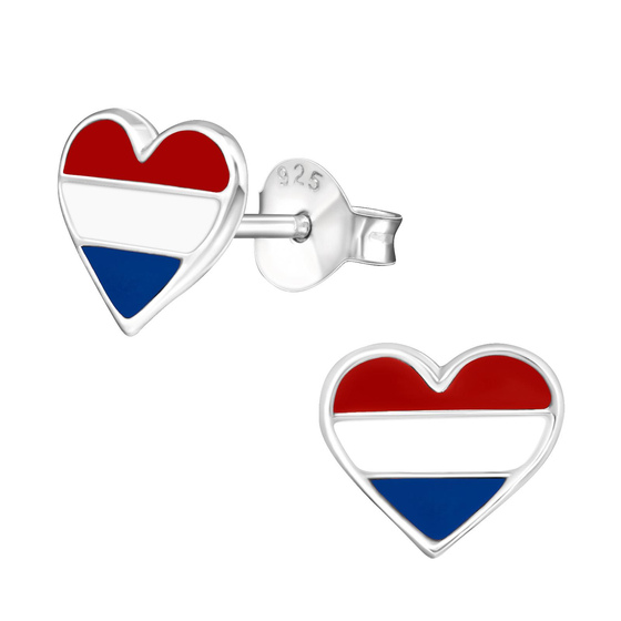 Niederlande Kinder Ohrringe 925 Silber