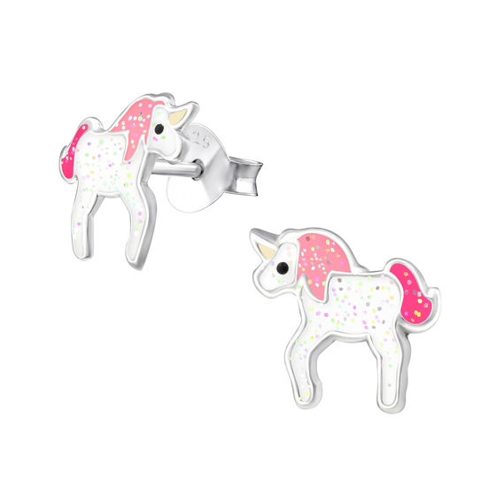 Einhorn Kinder Ohrringe 925 Silber