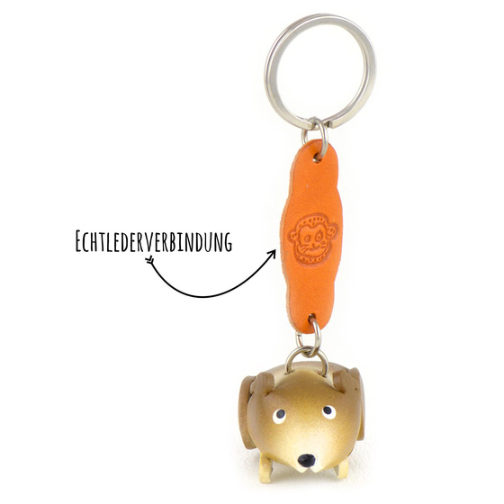 Hamster  Schlsselanhnger aus Leder