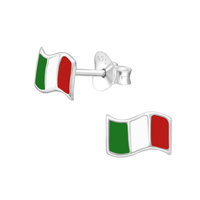 Italien Kinder Ohrringe 925 Silber