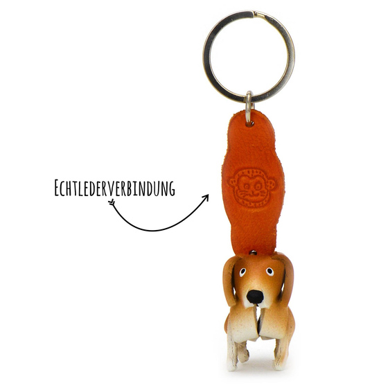 Labrador Retriever Schlsselanhnger aus Leder