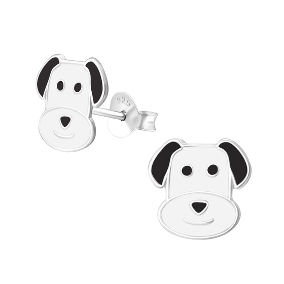 Hund Kinder Ohrringe 925 Silber