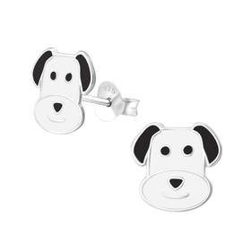 Hund Kinder Ohrringe 925 Silber