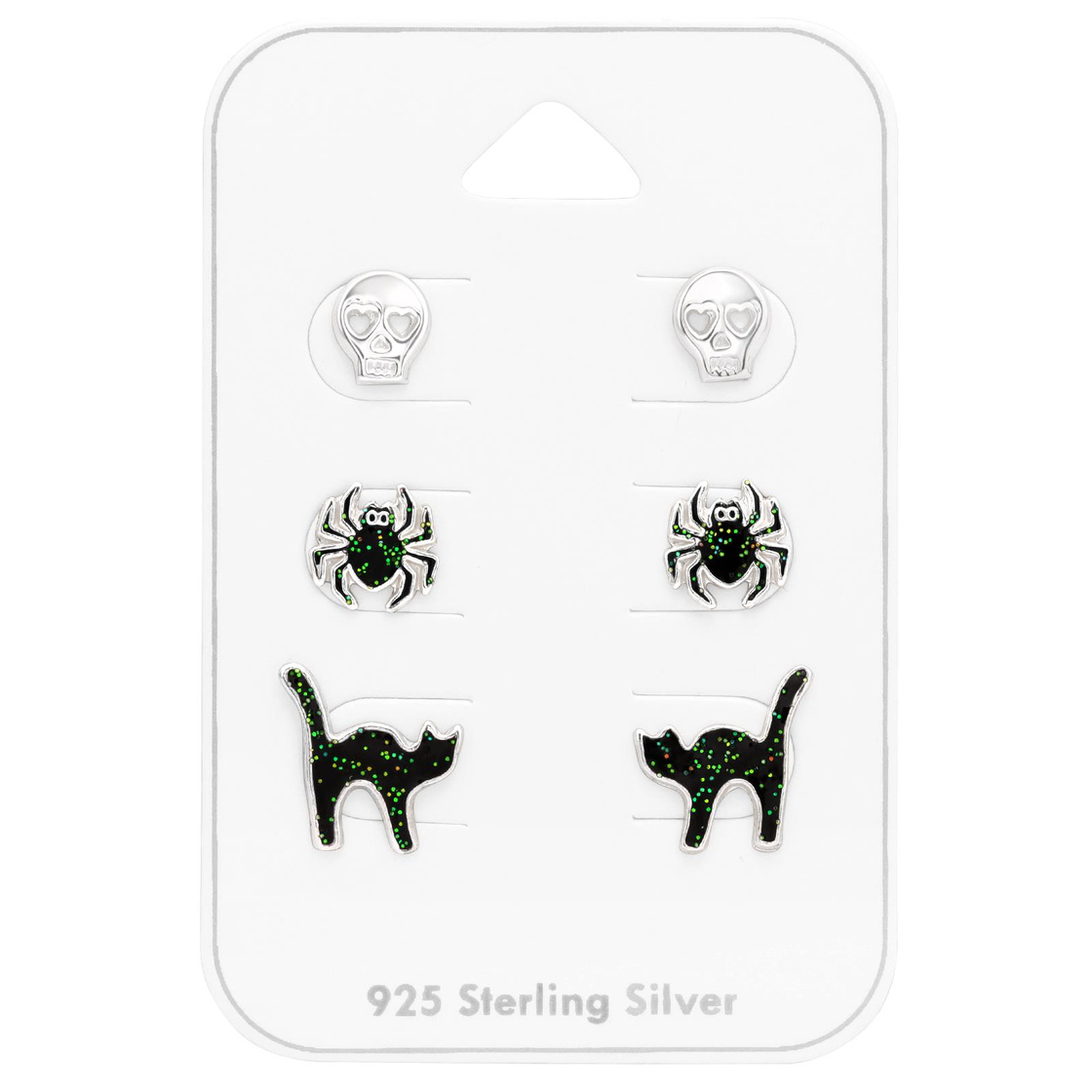 Halloween Kinder Schmuckset 925 Silber