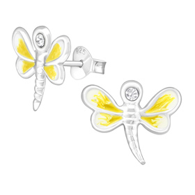 Libellen Kinder Ohrringe 925 Silber