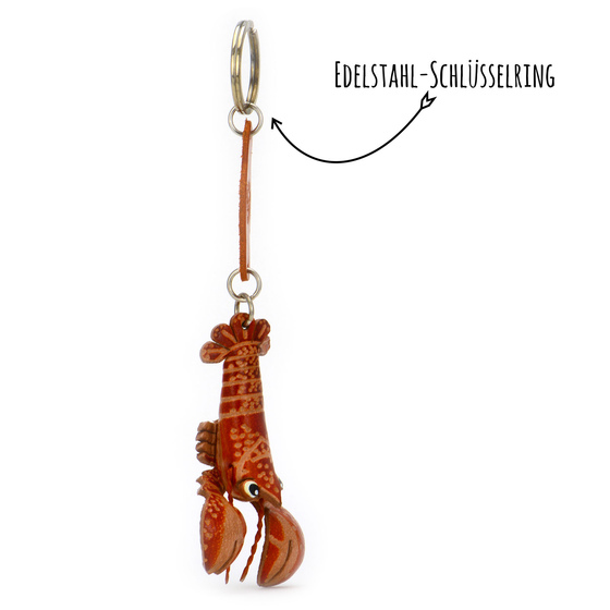 Hummer Schlsselanhnger aus Leder