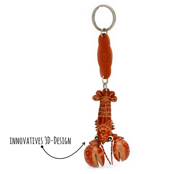 Hummer Schlsselanhnger aus Leder