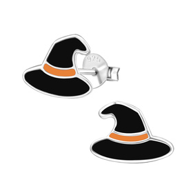 Hut Kinder Ohrringe 925 Silber