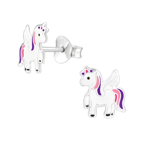 Einhorn Kinder Ohrringe 925 Silber