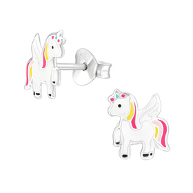Einhorn Kinder Ohrringe 925 Silber