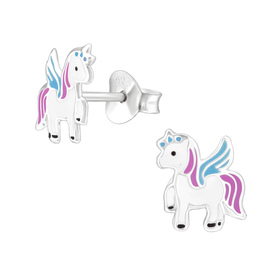 Einhorn Kinder Ohrringe 925 Silber
