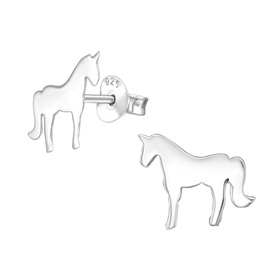 Einhorn Kinder Ohrringe 925 Silber