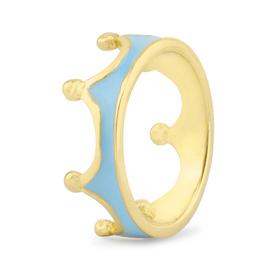 Auf dem Bild zu sehen sind Damen Ringe mit Krone aus...