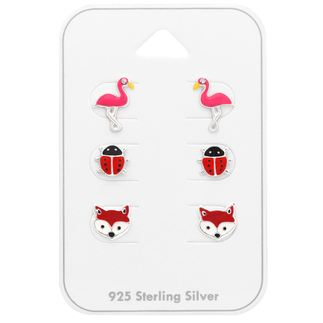 Tiere Kinder Schmuckset 925 Silber