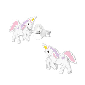 Einhorn Kinder Ohrringe 925 Silber