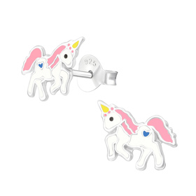 Einhorn Kinder Ohrringe 925 Silber