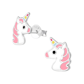 Einhorn Kinder Ohrringe 925 Silber