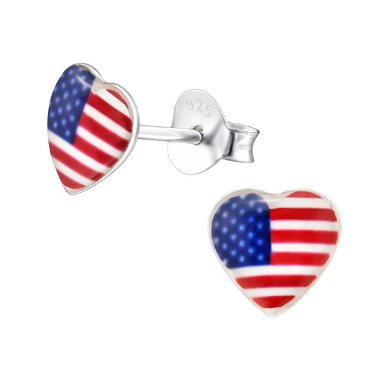 USA Kinder Ohrringe 925 Silber
