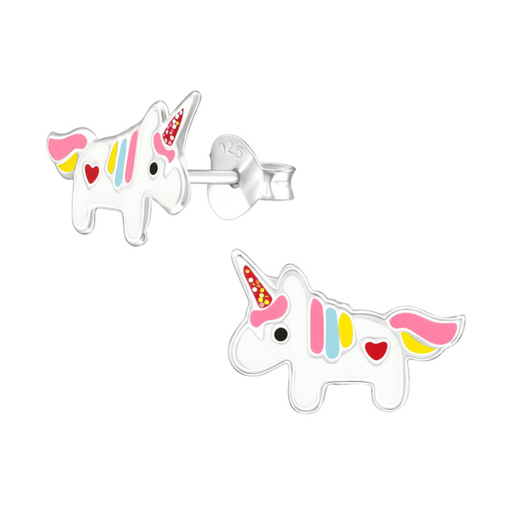 Einhorn Kinder Ohrringe 925 Silber