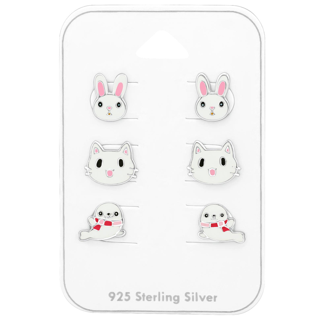 Tiere Kinder Schmuckset 925 Silber
