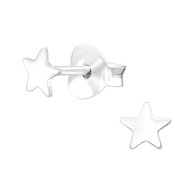 Stern Kinder Ohrringe 925 Silber