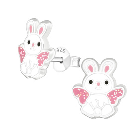 Hase Kinder Ohrringe 925 Silber