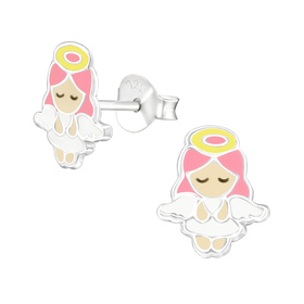 Engel Kinder Ohrringe 925 Silber