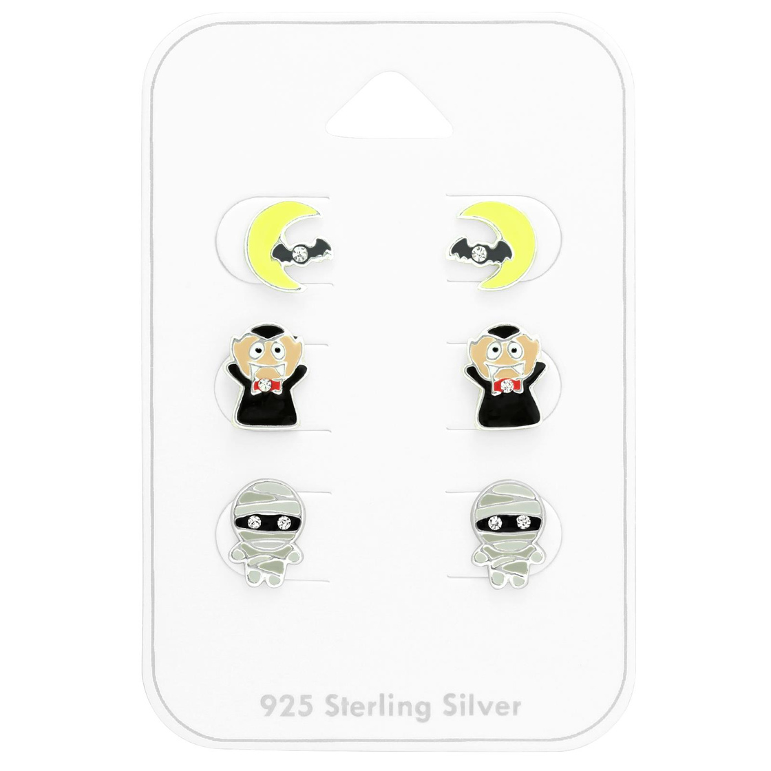 Halloween Kinder Schmuckset 925 Silber