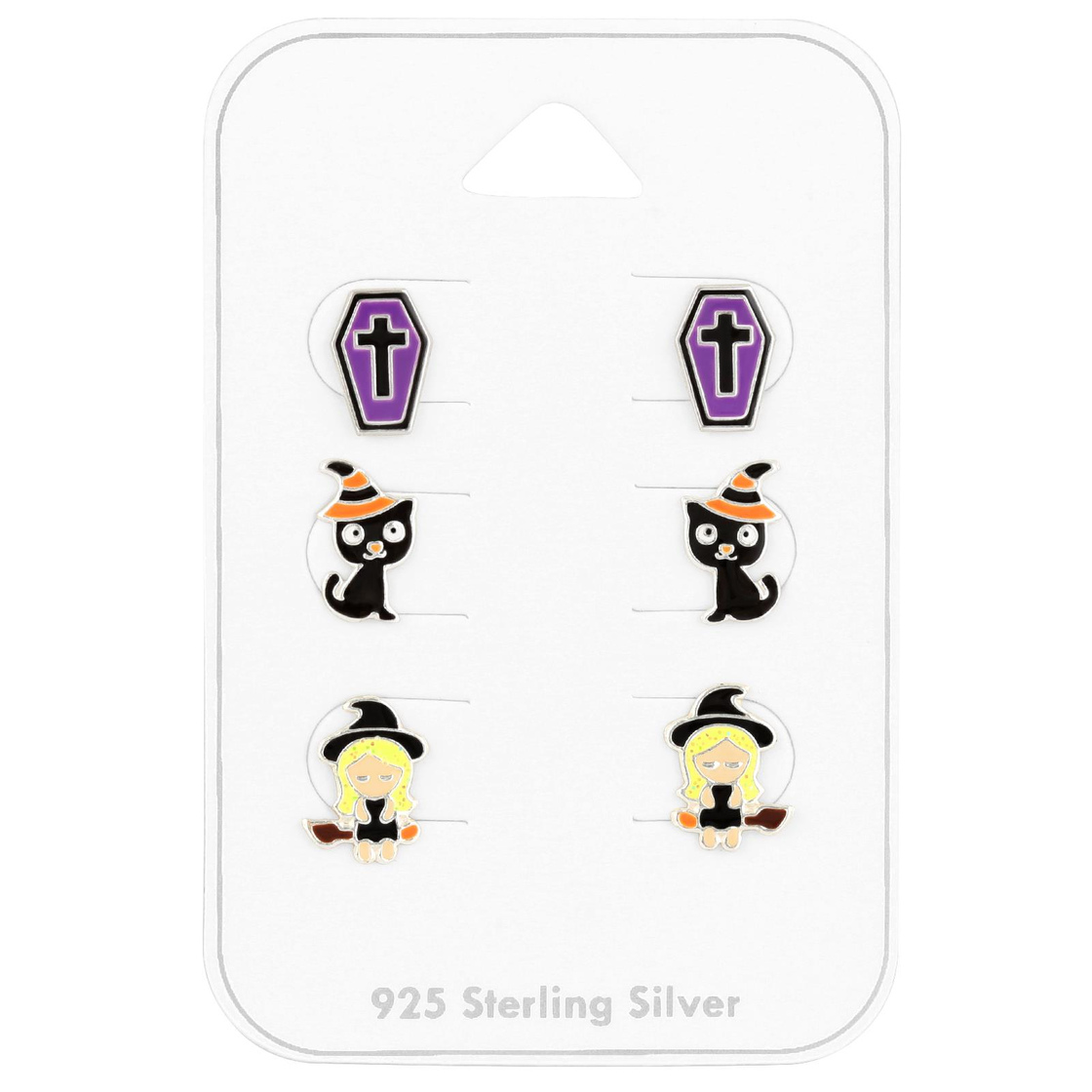 Halloween Kinder Schmuckset 925 Silber