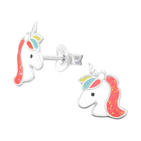 Einhorn Kinder Ohrringe 925 Silber