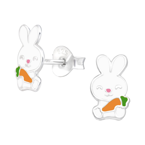 Hase Kinder Ohrringe 925 Silber