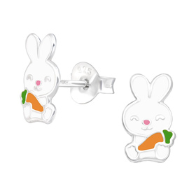 Hase Kinder Ohrringe 925 Silber