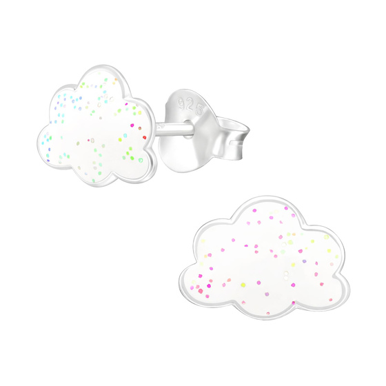 Wolke Kinder Ohrringe 925 Silber