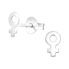 Weiblichkeit Kinder Ohrringe 925 Silber