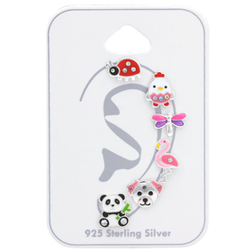 Tiere Kinder Schmuckset 925 Silber