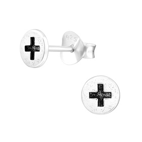 Schraube Kinder Ohrringe 925 Silber
